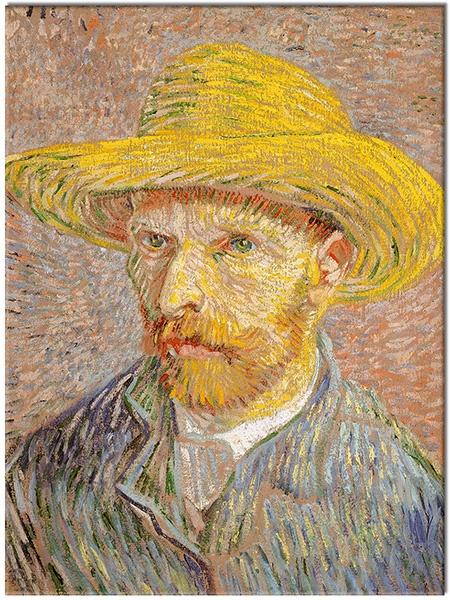 tablou canvas, albastru, arta, bej, diverse, galben, pictori, picturi, picturi-personaje, portocaliu, portrete, van-gogh