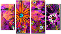 Tablou canvas 4 piese