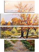 Tablou canvas 4 piese