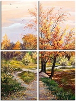 Tablou canvas 4 piese