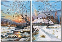 Tablou canvas 2 piese