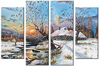 Tablou canvas 4 piese