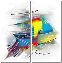 Tablou canvas 2 piese