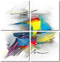 Tablou canvas 4 piese