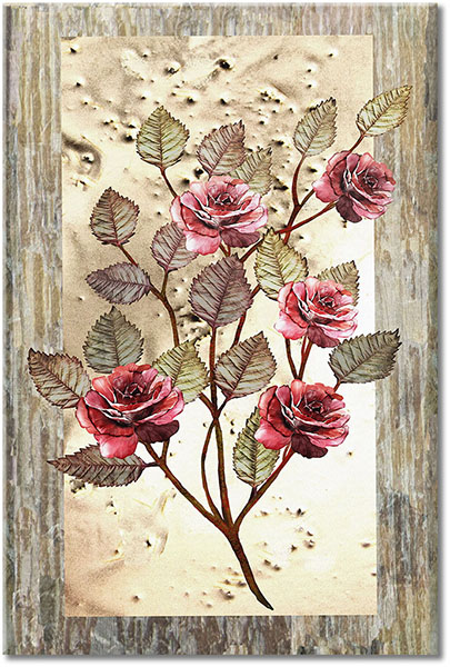 tablou canvas, abstract-fantezie, arta, arta-contemporana, bej, flori, galben, gri, maro, natura-moarta, naturi-moarte-alte-picturi, picturi, portocaliu, rosu, roz, trandafiri