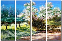 Tablou canvas 4 piese