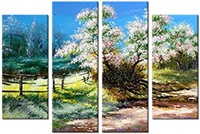 Tablou canvas 4 piese