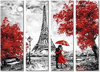 Tablou canvas 4 piese