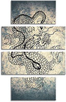 Tablou canvas 4 piese