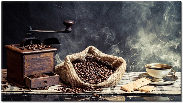 Tablou: Farmecul cafelei