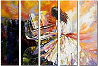 Tablou canvas 5 piese