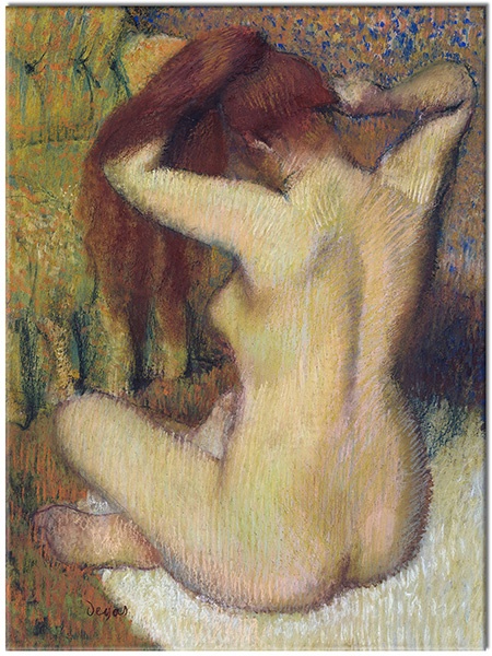 tablou canvas, albastru, arta, bej, degas, diverse, femei, maro, naturi-moarte-alte-picturi, nud, pictori, picturi, picturi-personaje, sexy, verde