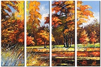Tablou canvas 4 piese