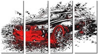 Tablou canvas 4 piese