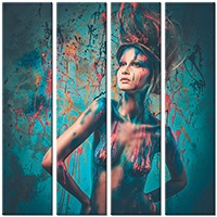 Tablou canvas 4 piese