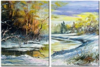 Tablou canvas 2 piese