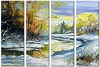 Tablou canvas 4 piese