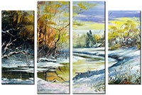 Tablou canvas 4 piese
