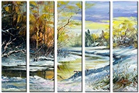 Tablou canvas 5 piese
