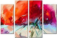 Tablou canvas 4 piese