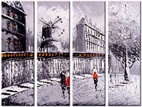 Tablou canvas 4 piese