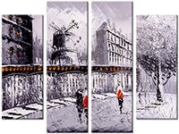 Tablou canvas 4 piese