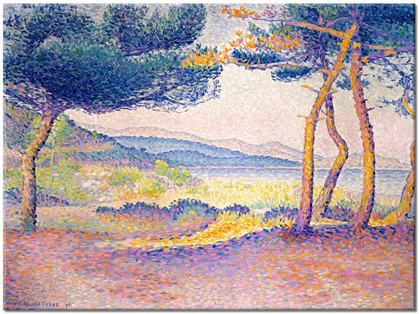 tablou canvas, albastru, alte-peisaje, arta, copaci, cross, flori, galben, mare, natura-moarta, peisaje, pictori, picturi, picturi-peisaje, portocaliu, verde, violet
