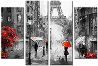 Tablou canvas 4 piese