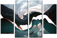 Tablou canvas 4 piese