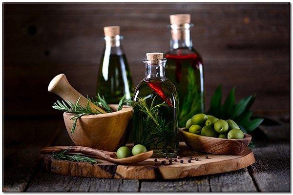 tablou canvas, alimente-bauturi, bej, bucatarie, diverse, fructe, gri, legume, maro, natura-moarta, negru, rosu, ulei, verde